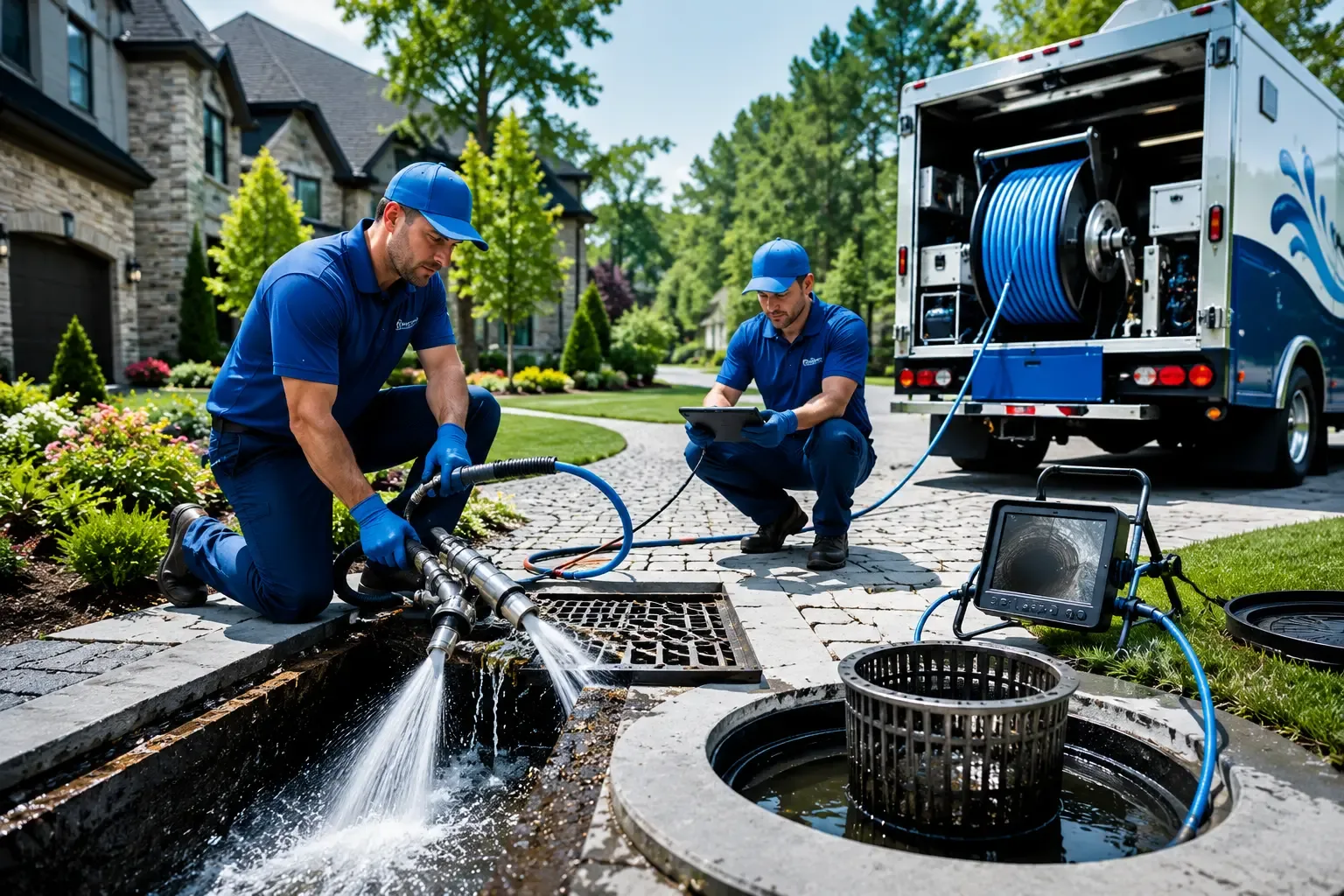 Local outdoor drain cleaning professionals in Leisenring, PA